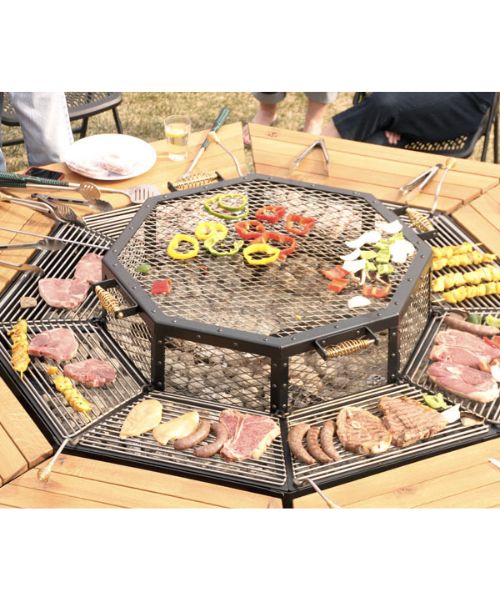 BBQ Grill Rundtischset
