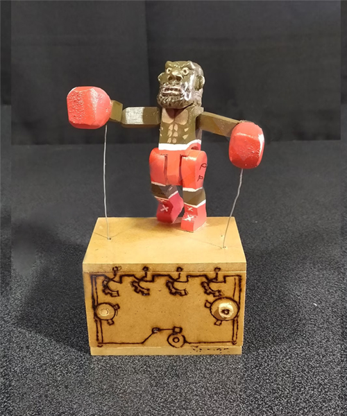 Boxing Mann Automata