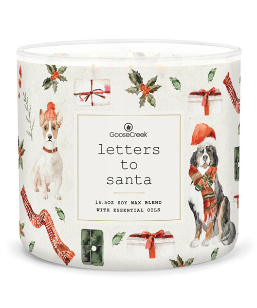 Briefe an den Weihnachtsmann Kerze Briefe an den Weihnachtsmann Kerze