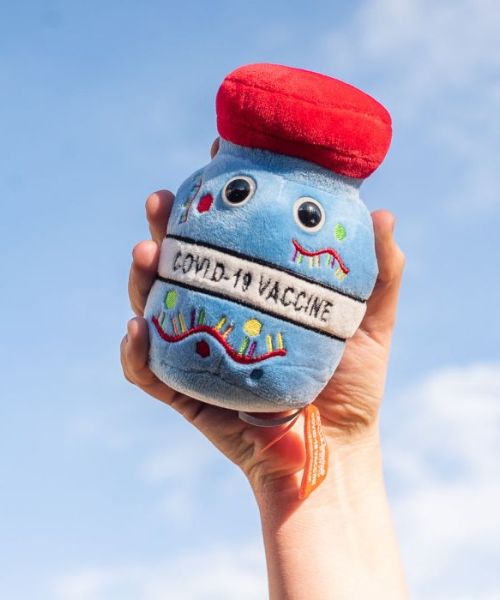 COVID-19 Impfstoff Plüsch