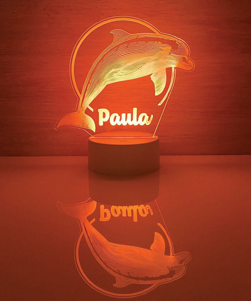 Delfin LED Nacht licht