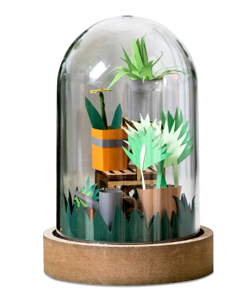 DIY Papier Pflanzen Handwerk Bausatz