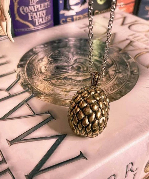 Drachenei Halskette Drachenei Halskette