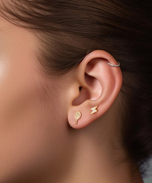 Tennis Ohrringe Tennis Ohrringe