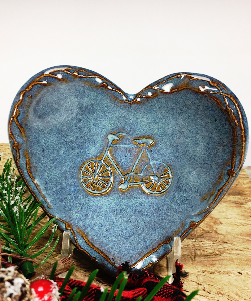 Fahrrad Herz Gericht