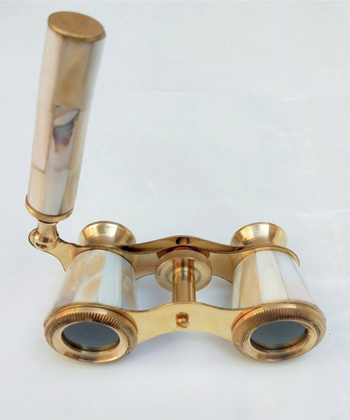 Fernglas Messing Spionagebrille 