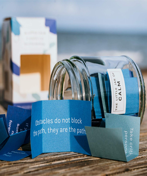 Gelassenheit und Achtsamkeit' Positive Zitate Jar