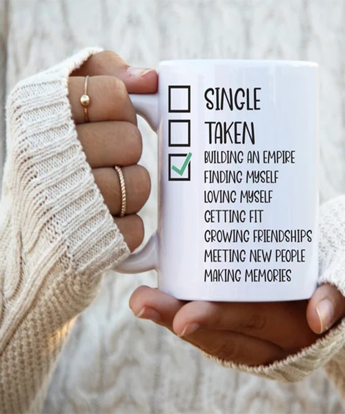 Geschiedene Pflege Tasse