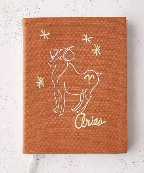 Gesticktes Zodiac Journal