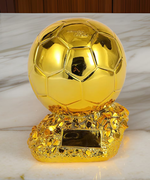 Goldene Ballon Fussball Trophae Goldene Ballon Fussball Trophae