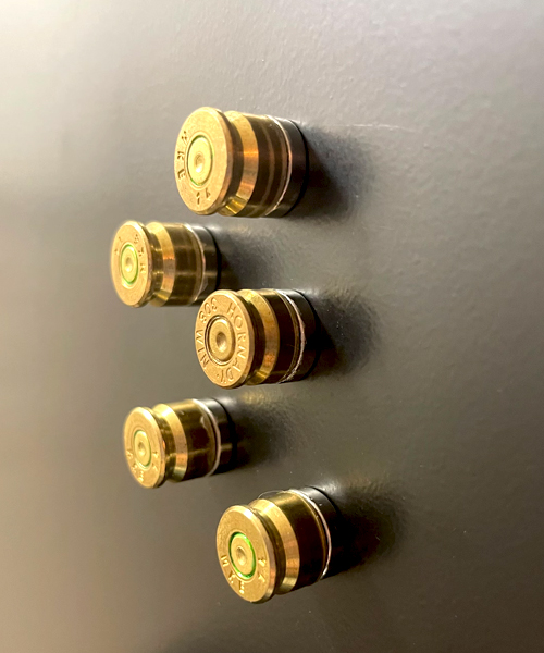 Handgefertigte Kuehlschrank Geschoss Magnete
