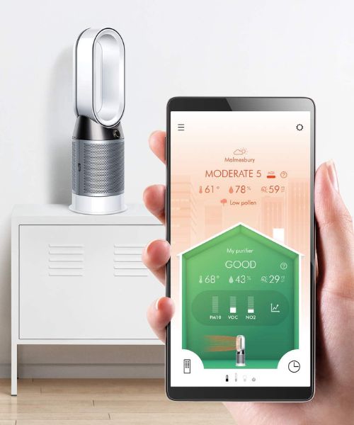 Heizgerät und Ventilator zur Reinigung