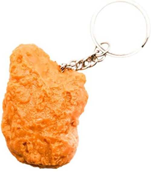 Huhn Nugget Schlüsselanhänger Huhn Nugget Schlüsselanhänger