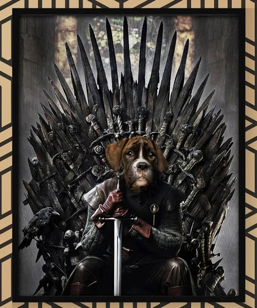 Individuelles Game of Throne Haustierportrait