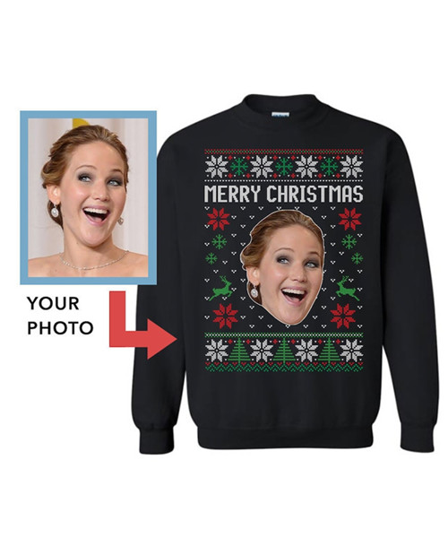 Individuelles Gesicht Sweatshirt