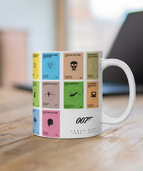 James Bond Minimalistischen Becher