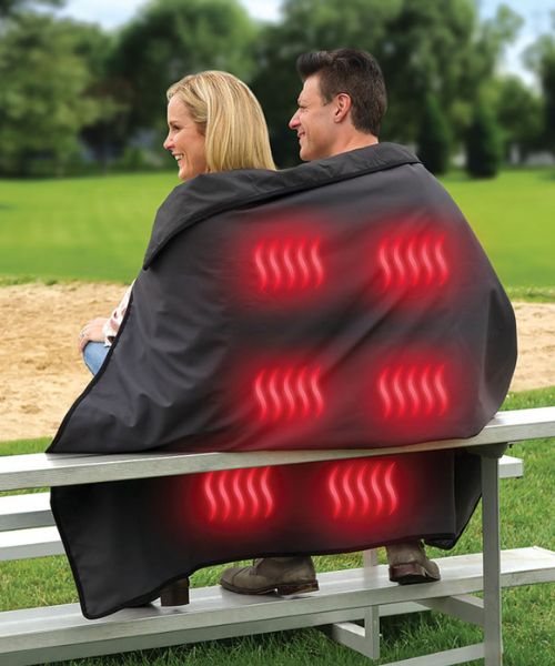 Kabellose beheizte Stadiondecke