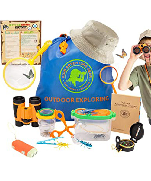 Kinder Outdoor Abenteuer Natur Entdecker & Fehler