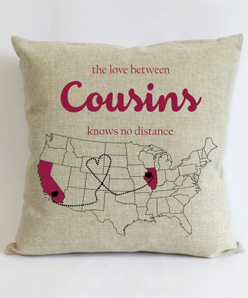Kissen für weit entfernte Cousins
