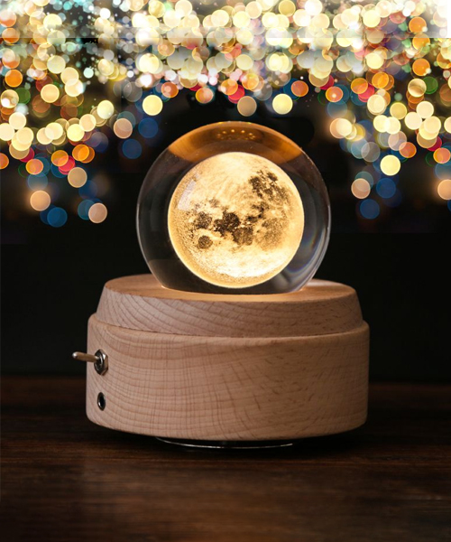 Kristall Kugel Musik Kasten