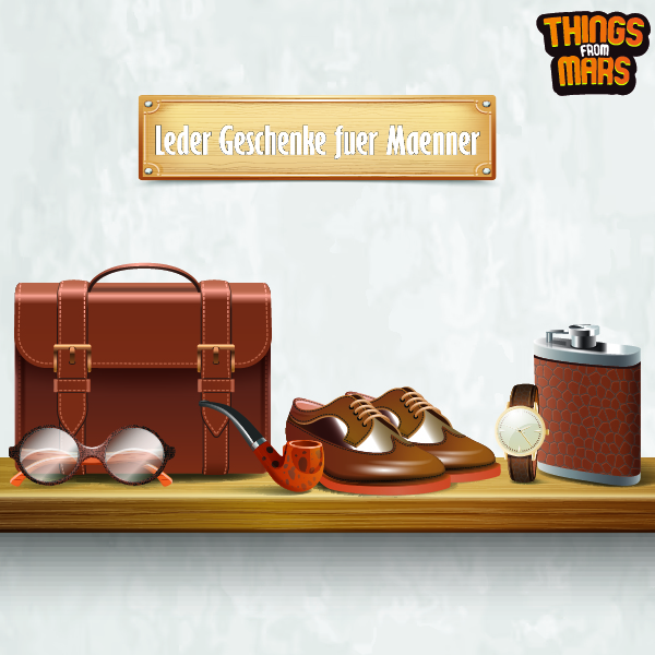 Luxuriöse Leder geschenke für Männer, um ihn zu beeindrucken und zu ertragen