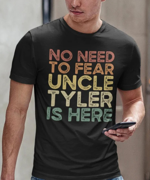 Personalisiertes Onkel Geschenk, Lustiges Onkel Shirt