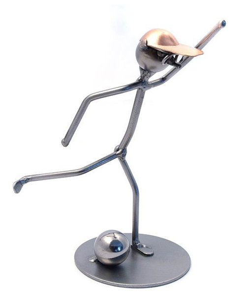 Metall mann Fussballer Metall mann Fussballer