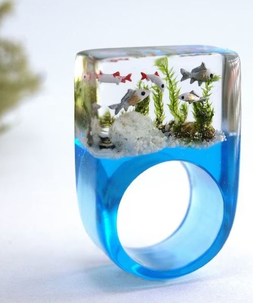 Miniatur Aquarium Ring