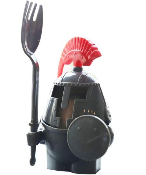 Mittelalterlicher Ritter Eierhalter