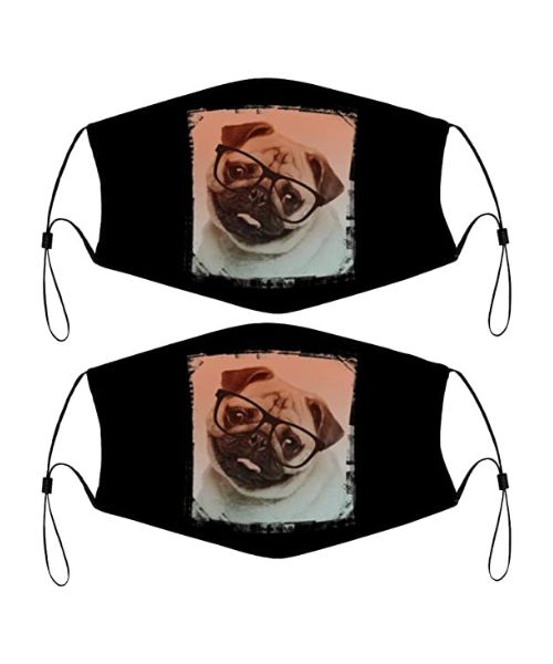 Mops Gesichtsmaske