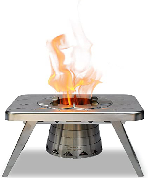 nCamp Holzbeheizter Campingkocher