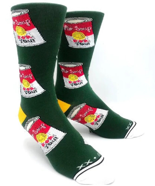 No Soup For You Crew Socken