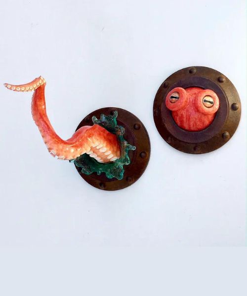 Oktopus Tentakel Skulptur