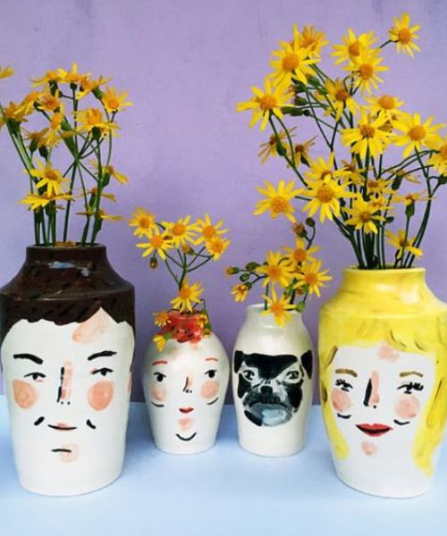 Personalisierte Gesichtsmagnete