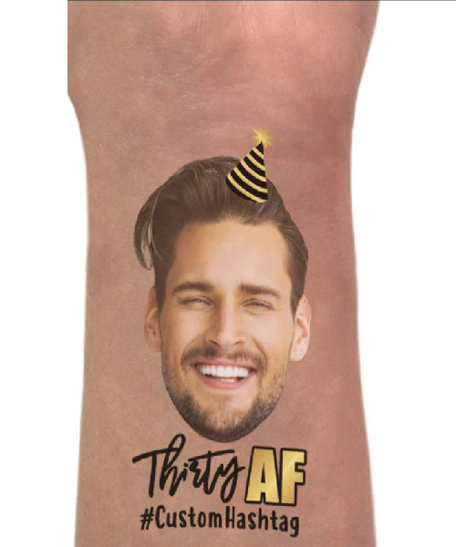 Personalisierte temporäre Tattoos