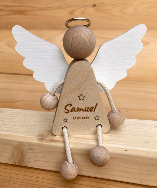 Personalisiertes Engelskonfirmations geschenk