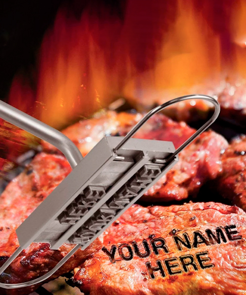 Personalisiertes Fleisch Markenbildung Eisen