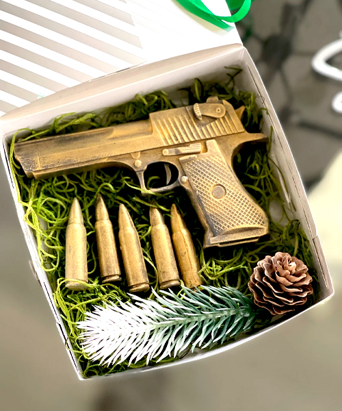 Pistole Geformt Seife