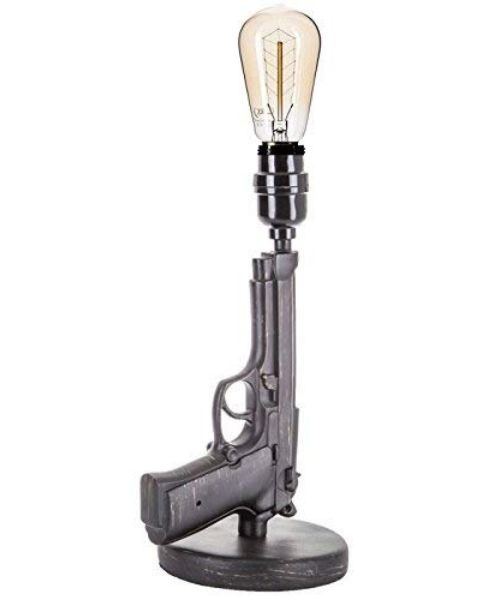 Pistole Tischlampe