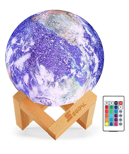 Planet Erde Nachtlicht