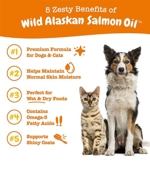 Pure Wild Alaskan Lachsöl für Hunde & Katzen