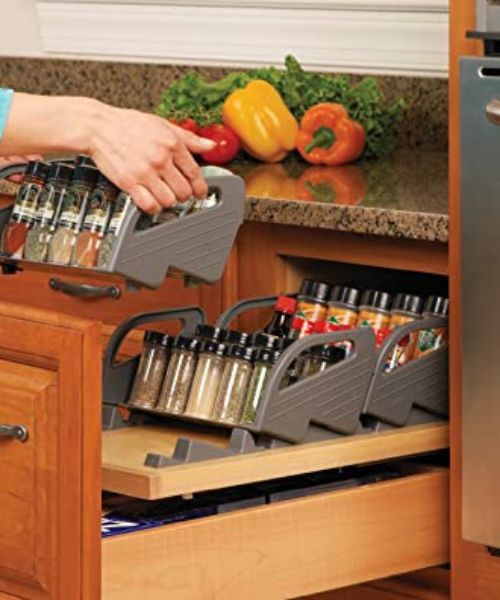 Schubladentablett Gewürztablett-Set