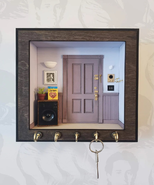 Seinfeld Tür Miniatur Replik