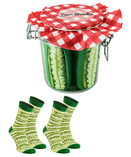 Sockenpaare als Gurken