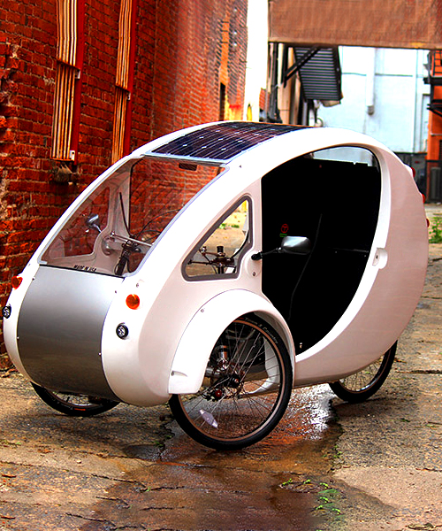 Solar Betriebenes Fahrrad