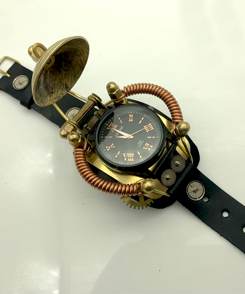 Steampunk Uhr