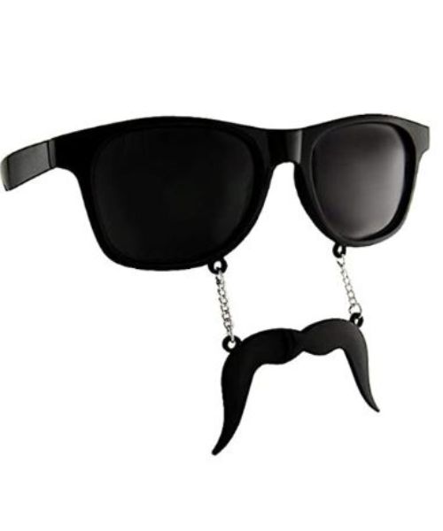 Sun-Staches Schwarze Fu Manchu Schnurrbart-Farben