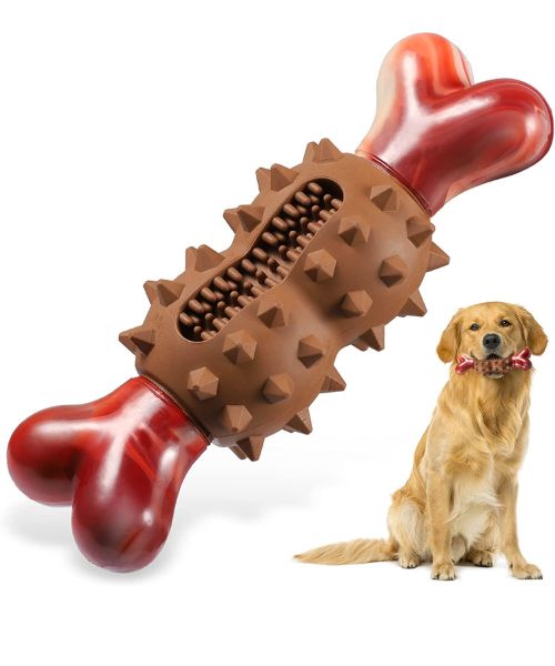 SupertuX Unzerstörbares Hundespielzeug für aggressive Kauer