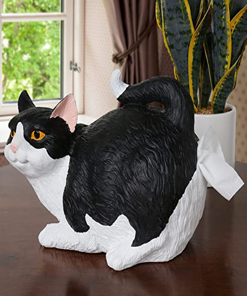 Taschentuchhalter für Katzenhintern