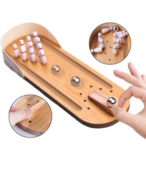 Tischplatte Mini Bowling Spiel Set Tischplatte Mini Bowling Spiel Set